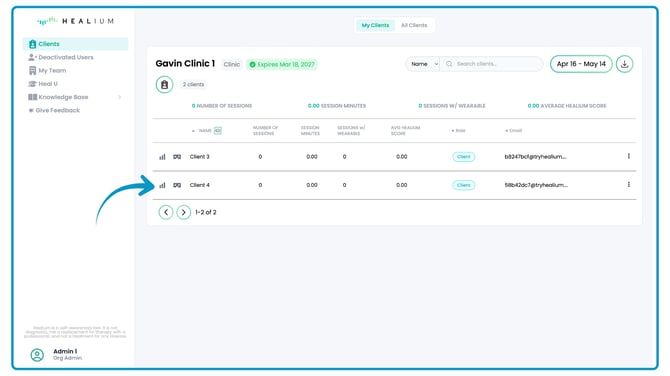Client Dashboard