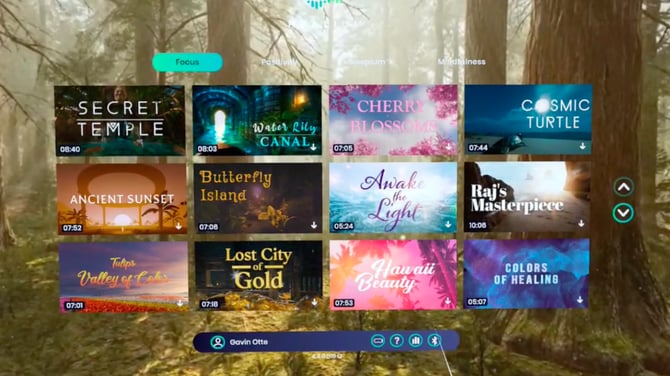 Healium experience library