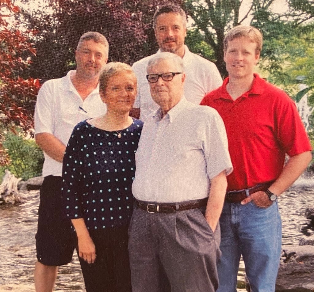 Helen Fisher and family