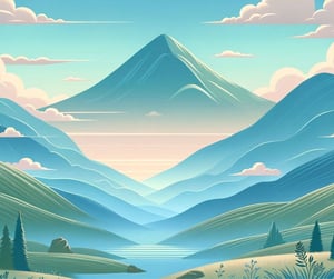 Mountain Peak Serenity Anxiety Meditation Script Graphic