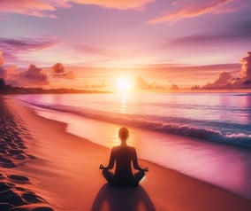 Sunset Beach Grounding Meditation
