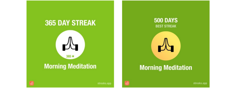 Meditation Streak