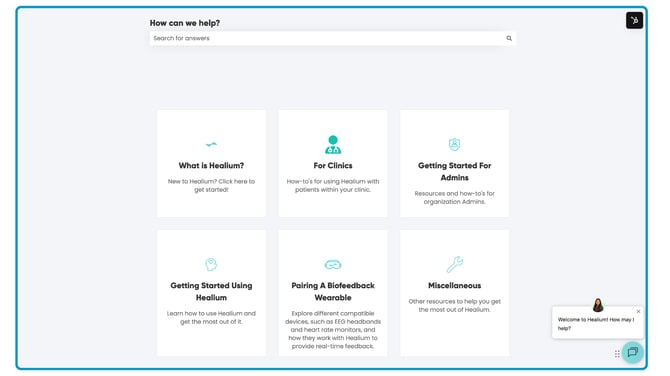 Knowledge Base tab