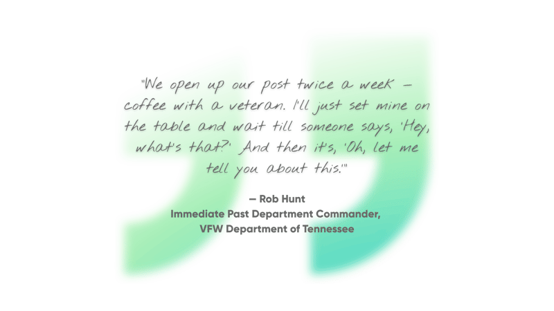 Rob Hunt Quote for VFW Case Study