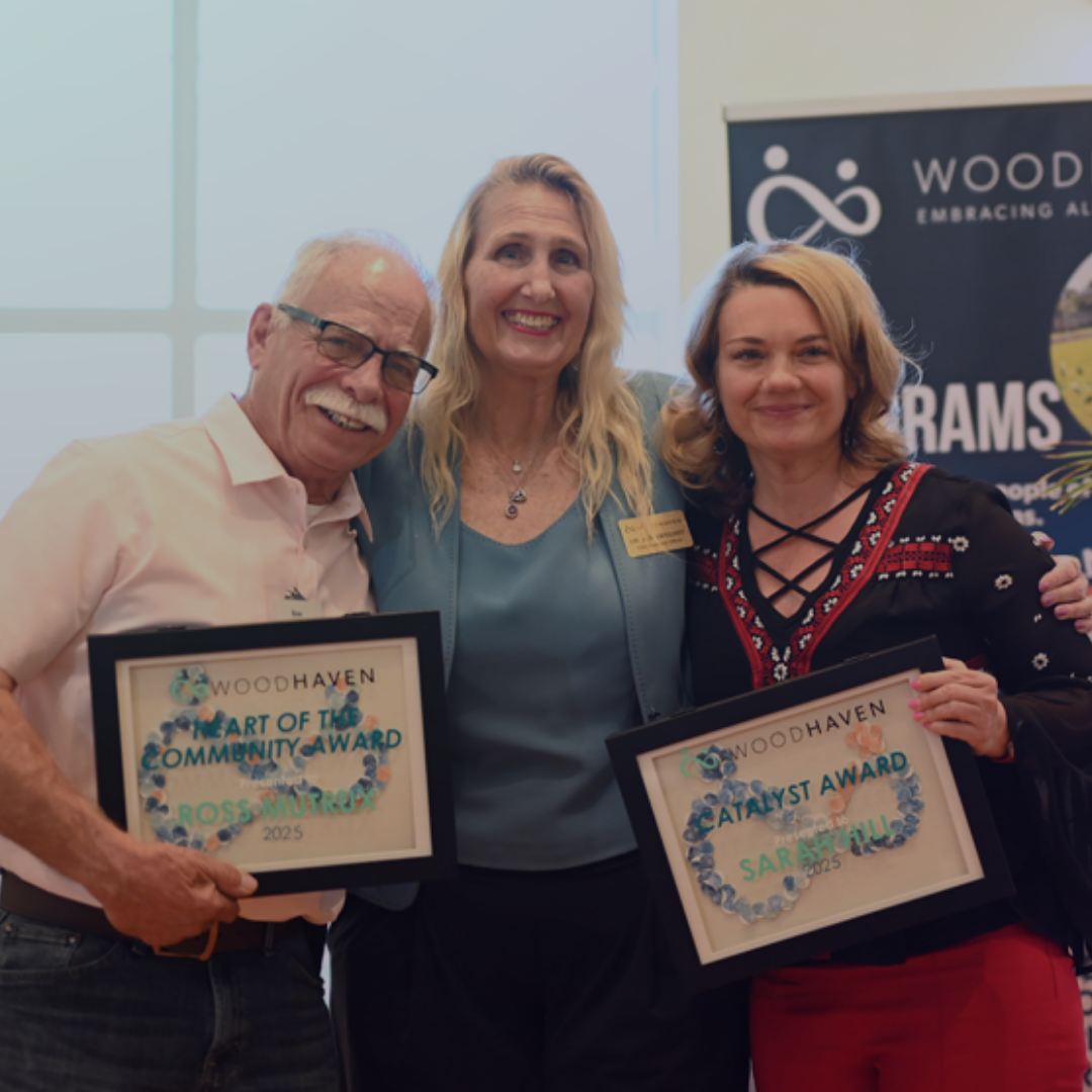 Woodhaven recognizes Healium and its Catalyst award, recognizing Healiums groundbreaking work using virtual reality and biofeedback to reduce stress