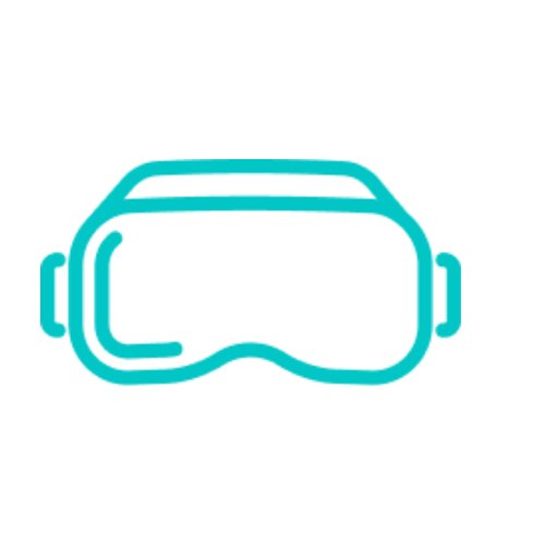 Goggle icon, left aligned