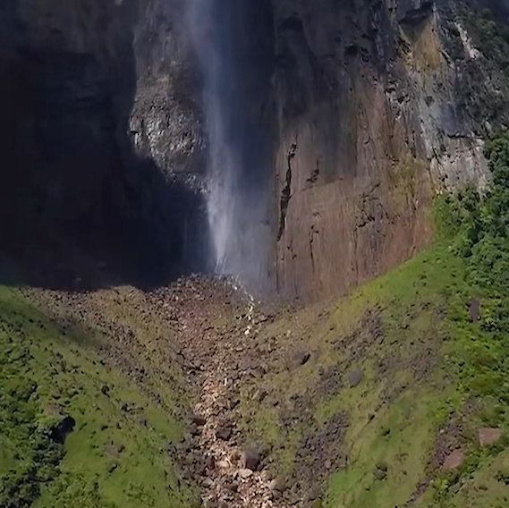 Waterfall to the Clouds